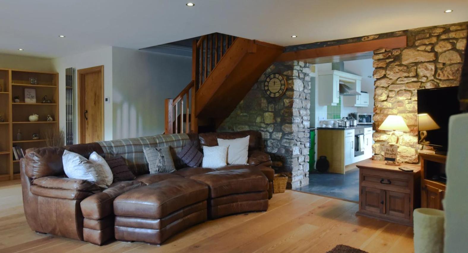 Вилла Rhiwddu Barns Llangadog Номер фото